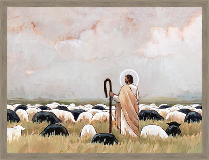 Our Steadfast Shepherd Large Wall Art
