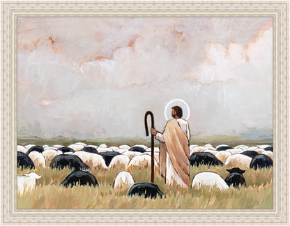 Our Steadfast Shepherd Large Wall Art