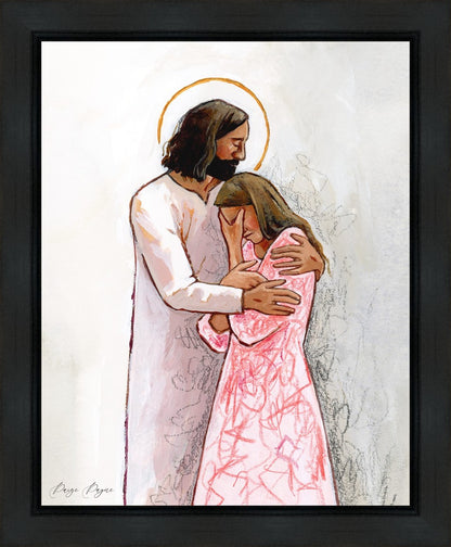 He Calms My Anxious Mind Gallery Wrap