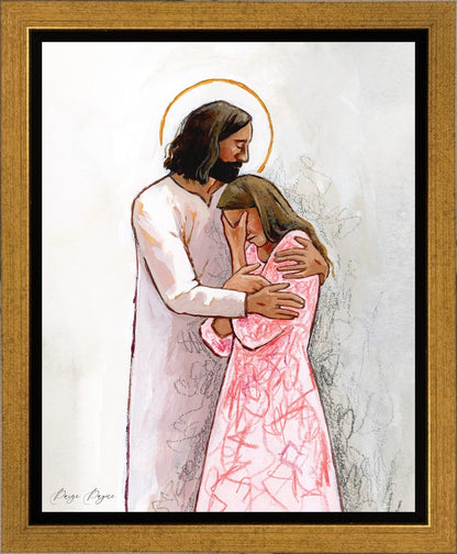 He Calms My Anxious Mind Gallery Wrap