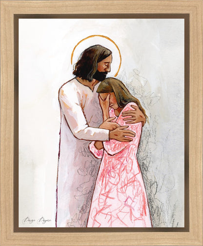 He Calms My Anxious Mind Gallery Wrap