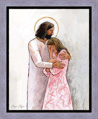 He Calms My Anxious Mind Gallery Wrap