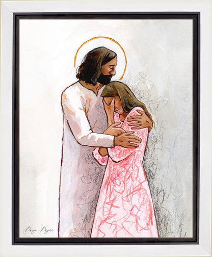 He Calms My Anxious Mind Gallery Wrap