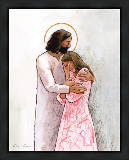 He Calms My Anxious Mind Gallery Wrap