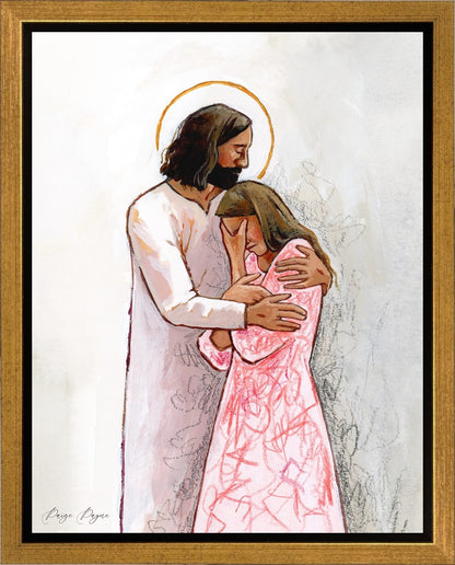 He Calms My Anxious Mind Gallery Wrap