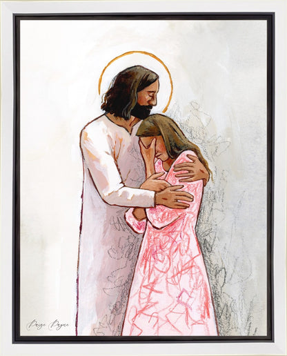 He Calms My Anxious Mind Gallery Wrap