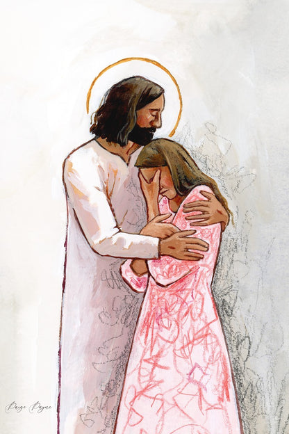 He Calms My Anxious Mind Gallery Wrap