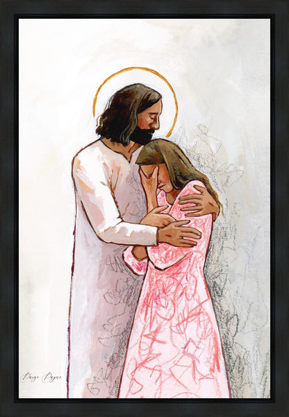 He Calms My Anxious Mind Gallery Wrap