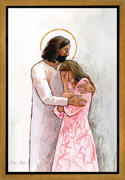 He Calms My Anxious Mind Gallery Wrap