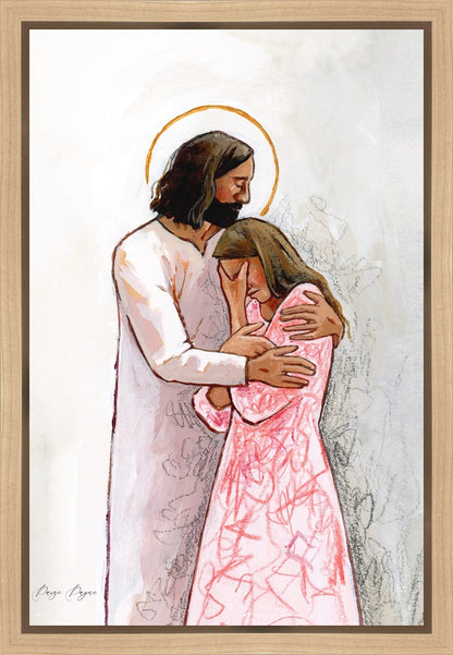 He Calms My Anxious Mind Gallery Wrap