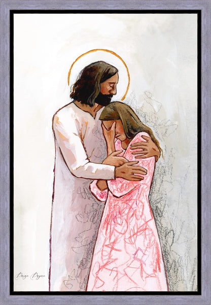 He Calms My Anxious Mind Gallery Wrap