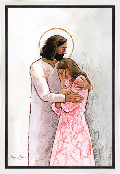 He Calms My Anxious Mind Gallery Wrap