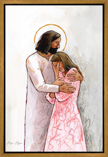 He Calms My Anxious Mind Gallery Wrap