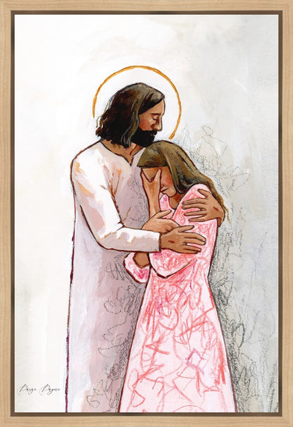 He Calms My Anxious Mind Gallery Wrap