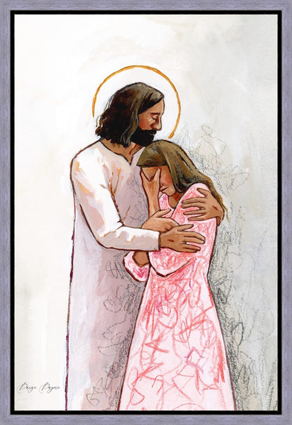 He Calms My Anxious Mind Gallery Wrap