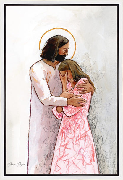 He Calms My Anxious Mind Gallery Wrap