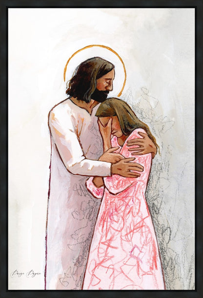 He Calms My Anxious Mind Gallery Wrap