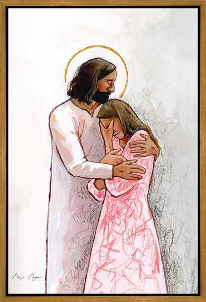 He Calms My Anxious Mind Gallery Wrap