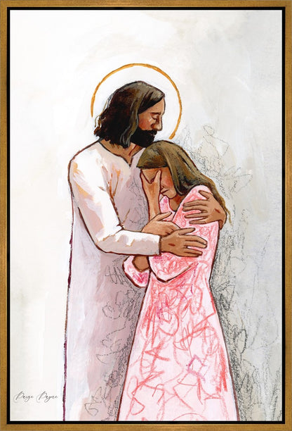 He Calms My Anxious Mind Gallery Wrap