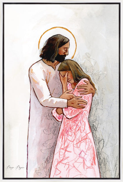 He Calms My Anxious Mind Gallery Wrap