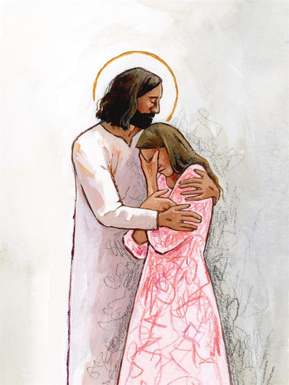 He Calms My Anxious Mind Gallery Wrap