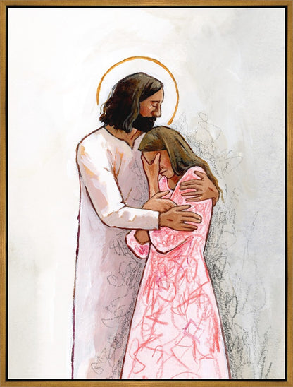 He Calms My Anxious Mind Gallery Wrap