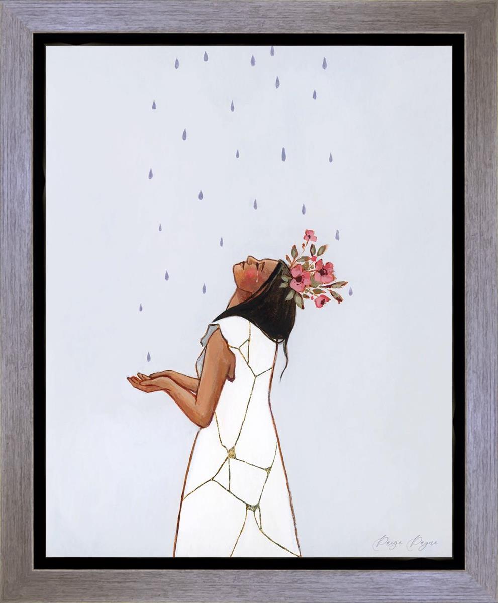 She Learned to Love The Rain Gallery Wrap
