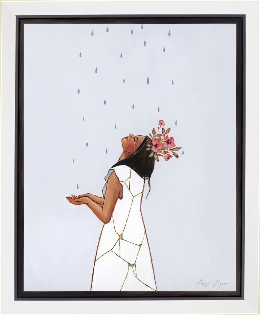She Learned to Love The Rain Gallery Wrap