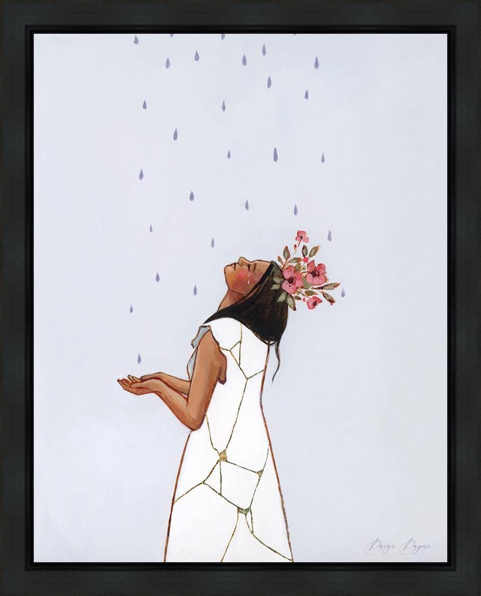 She Learned to Love The Rain Gallery Wrap