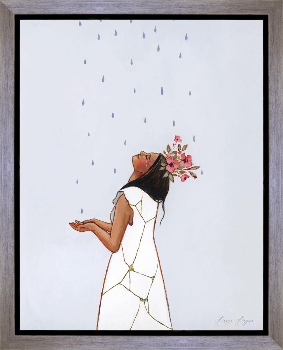 She Learned to Love The Rain Gallery Wrap