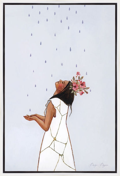 She Learned to Love The Rain Gallery Wrap