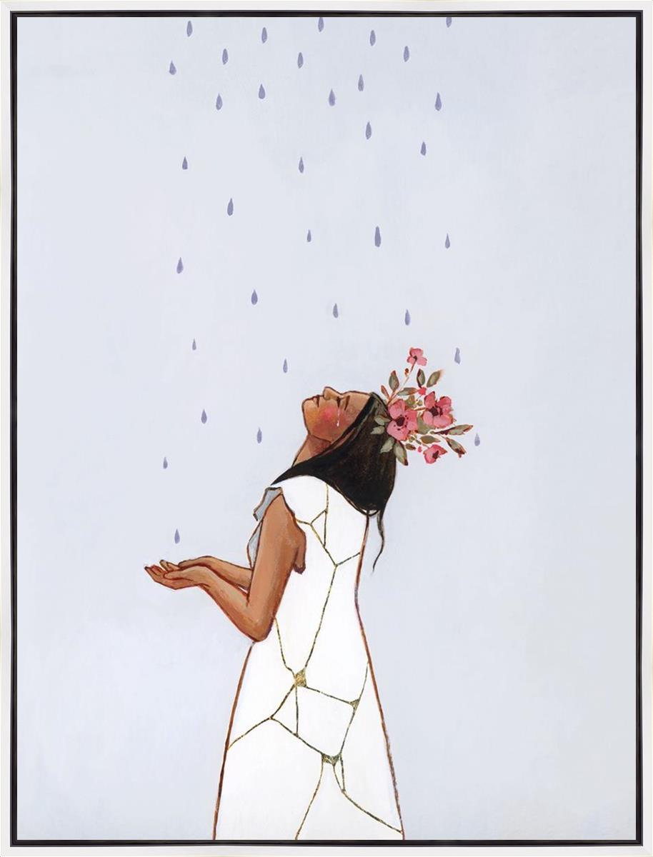 She Learned to Love The Rain Gallery Wrap