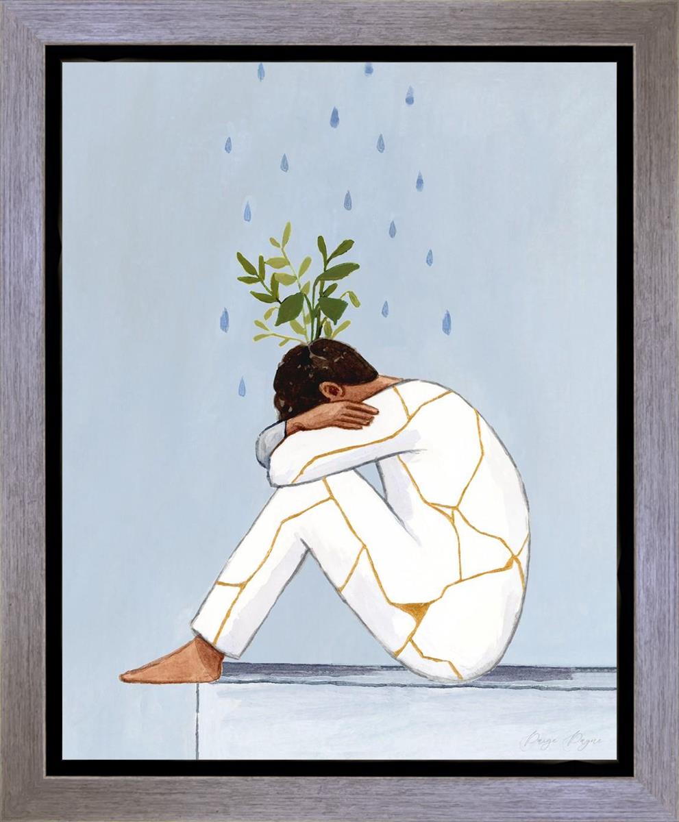 He Thought He Was Broken, But He Was Blooming (Male) Gallery Wrap