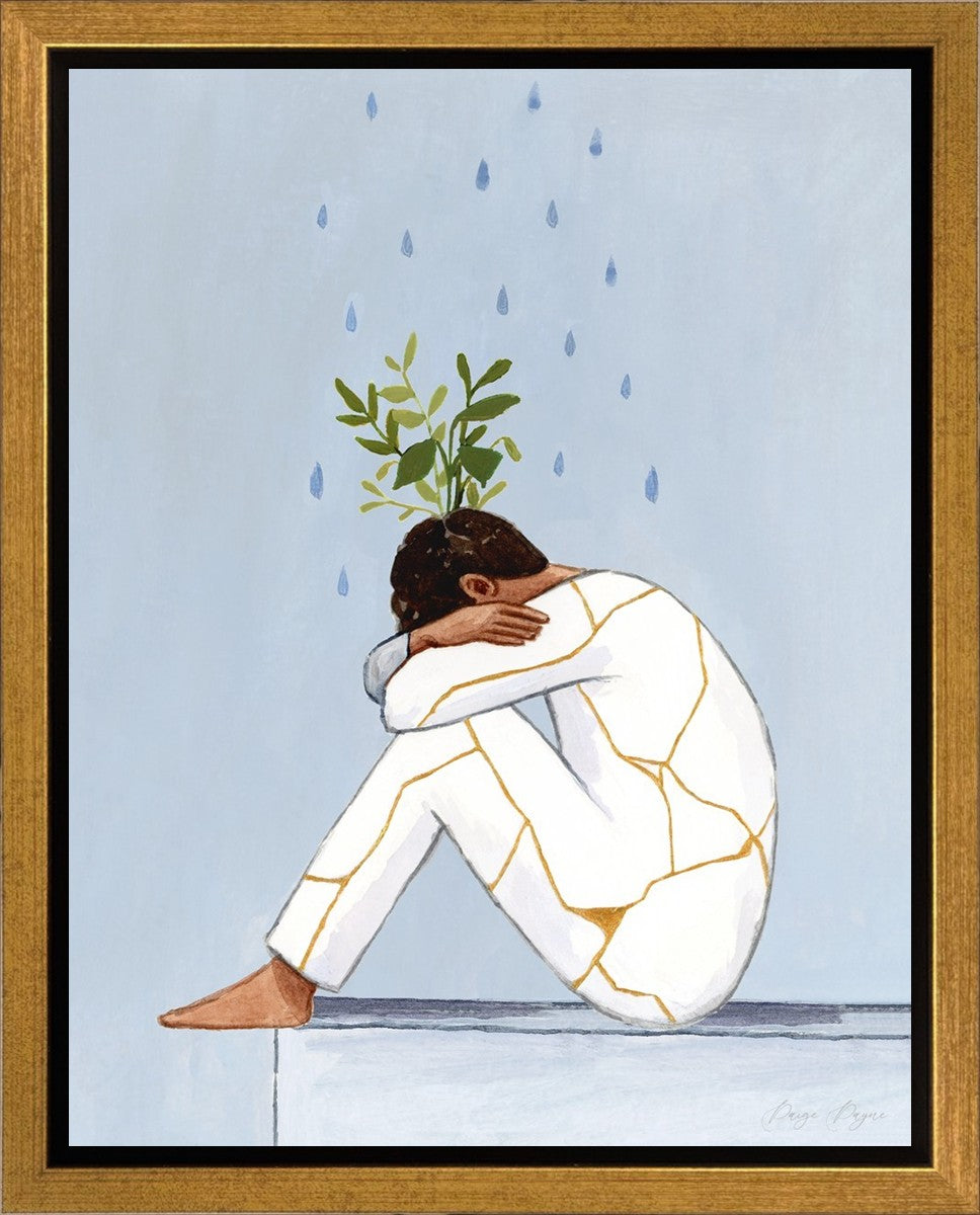 He Thought He Was Broken, But He Was Blooming (Male) Gallery Wrap