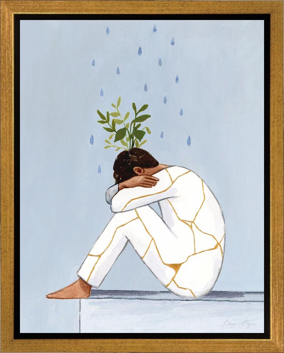 He Thought He Was Broken, But He Was Blooming (Male) Gallery Wrap