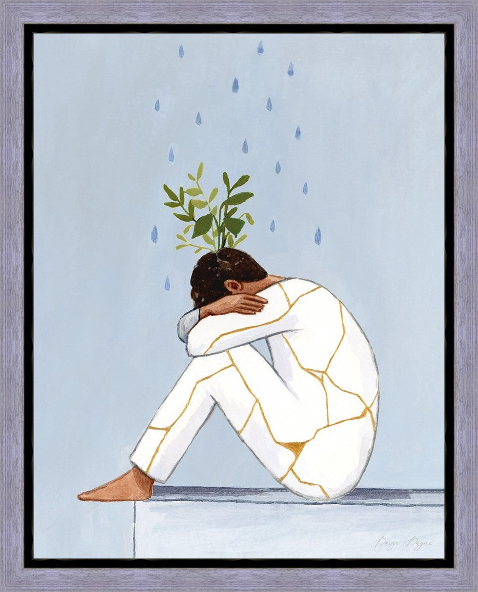 He Thought He Was Broken, But He Was Blooming (Male) Gallery Wrap