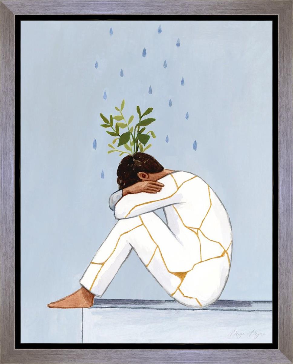 He Thought He Was Broken, But He Was Blooming (Male) Gallery Wrap