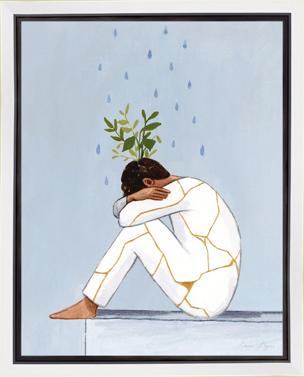 He Thought He Was Broken, But He Was Blooming (Male) Gallery Wrap