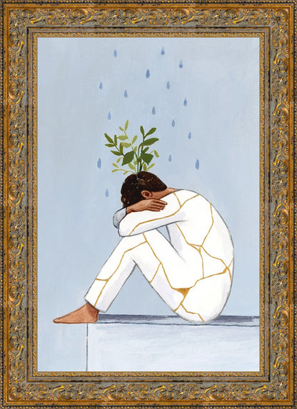 He Thought He Was Broken, But He Was Blooming (Male)