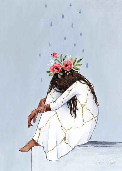 She Thought She Was Broken, But She Was Blooming (Female)