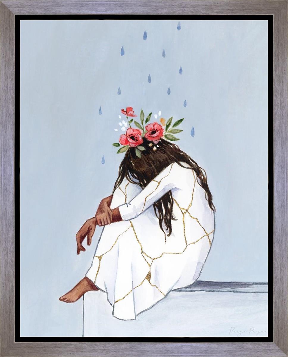 She Thought She Was Broken, But She Was Blooming (Female) Gallery Wrap