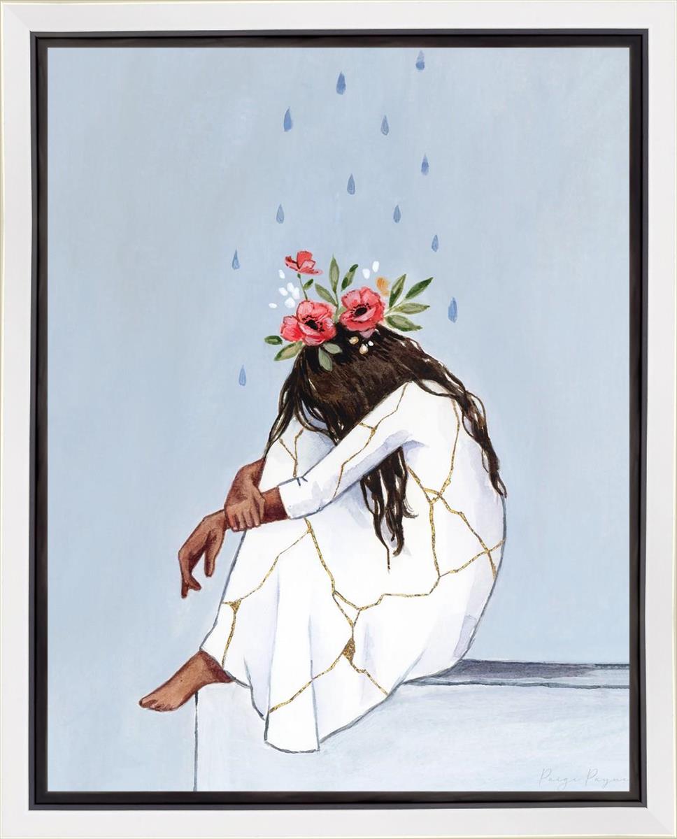 She Thought She Was Broken, But She Was Blooming (Female) Gallery Wrap