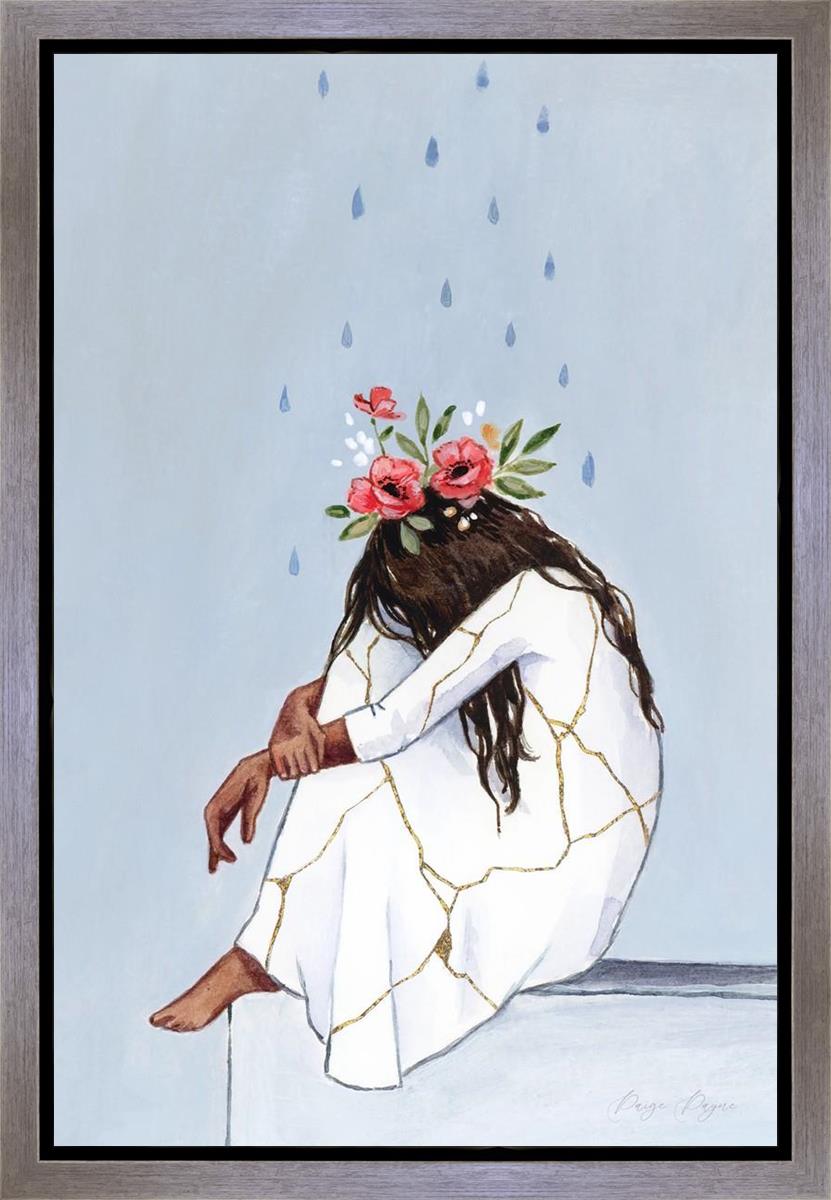 She Thought She Was Broken, But She Was Blooming (Female) Gallery Wrap