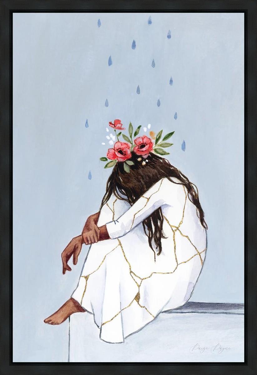 She Thought She Was Broken, But She Was Blooming (Female) Gallery Wrap