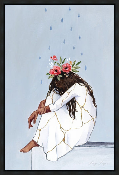 She Thought She Was Broken, But She Was Blooming (Female) Gallery Wrap