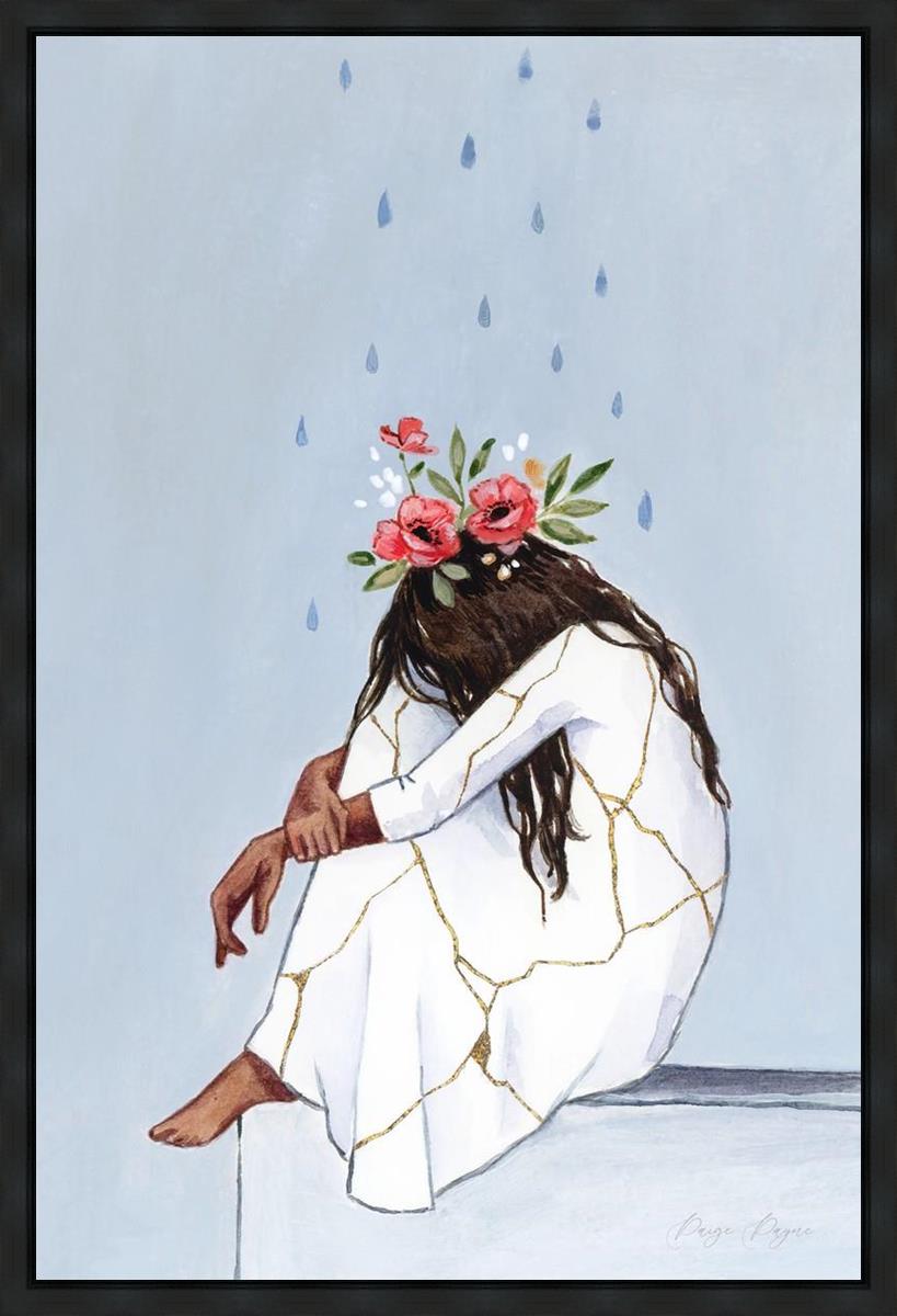She Thought She Was Broken, But She Was Blooming (Female) Gallery Wrap