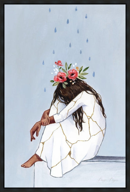 She Thought She Was Broken, But She Was Blooming (Female) Gallery Wrap