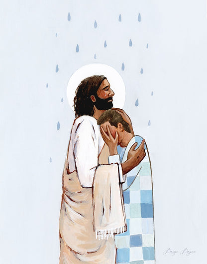 When The Blues Came (Male) Gallery Wrap