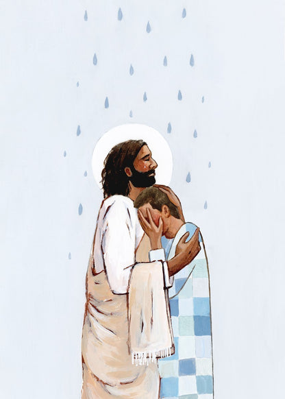 When The Blues Came (Male) Large Wall Art Gallery Wrap