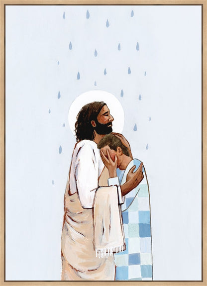 When The Blues Came (Male) Large Wall Art Gallery Wrap